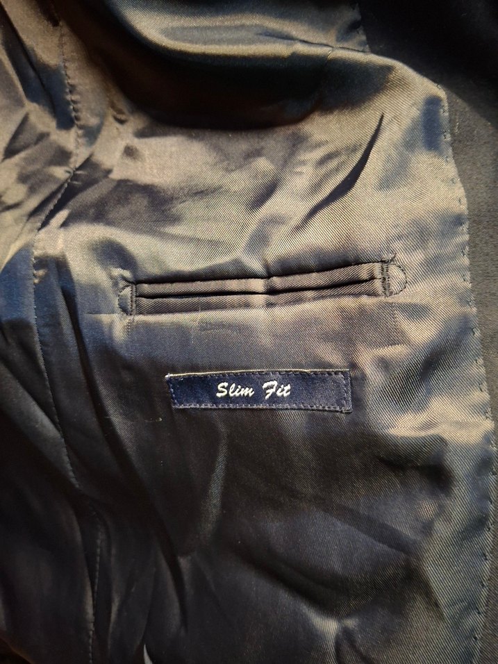 DS Damat Lacivert Takım Elbise (Ceket + Pantolon + Kravat) - Görsel 2