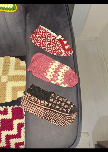 EL YAPIMI EL ÖRGÜSÜ LİF & PATİK SATIŞI - Görsel 4