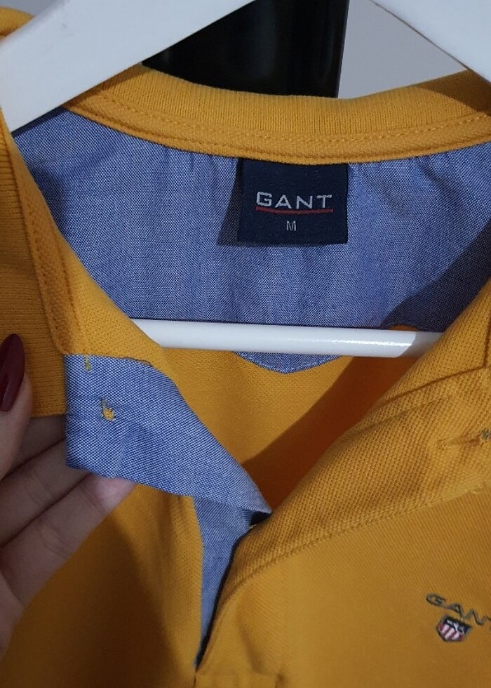 GANT Sarı Polo Yaka Tshirt - Görsel 4