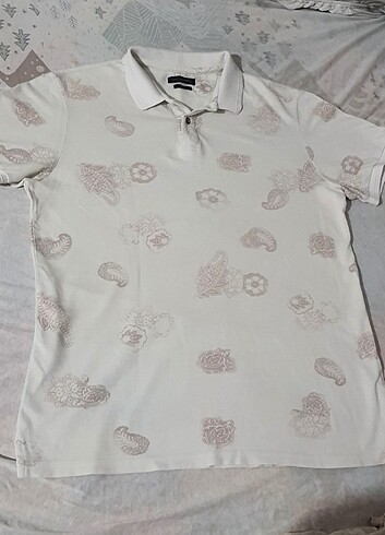 Tony Montana Beyaz Polo Yaka Tshirt - Görsel 3