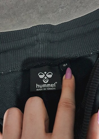 Hummel Kamuflaj Detaylı Siyah Eşofman - Görsel 3