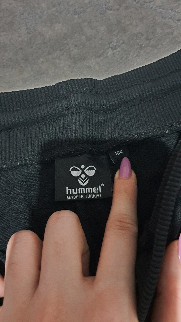 Hummel Kamuflaj Detaylı Siyah Eşofman - Görsel 3