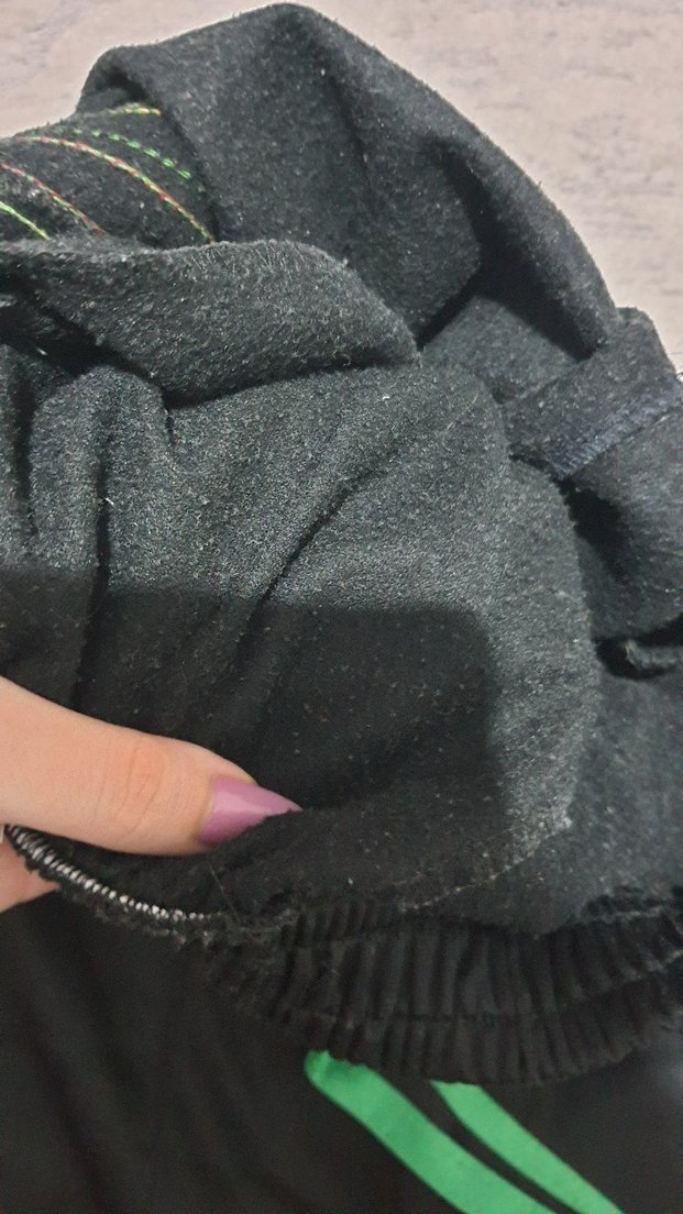 Adidas Yeşil Çizgili Siyah Eşofman - Görsel 3