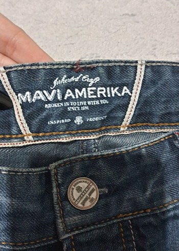 Mavi Amerika Erkek Kot Pantolon - Görsel 3