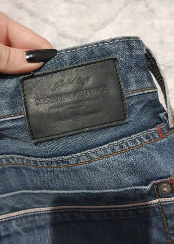 Mavi Amerika Erkek Kot Pantolon - Görsel 5