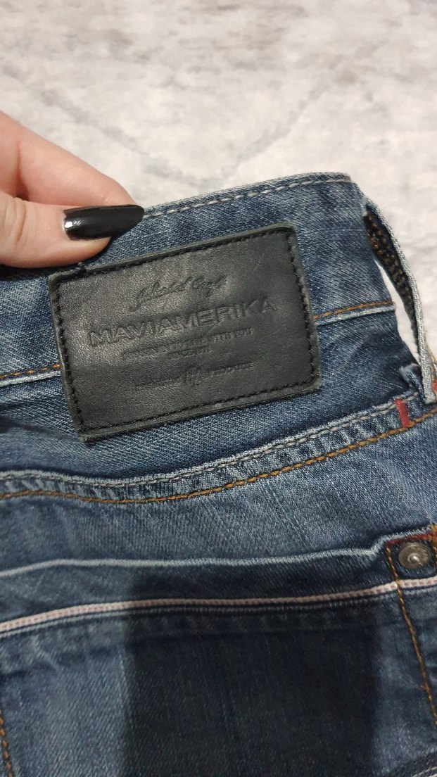 Mavi Amerika Erkek Kot Pantolon - Görsel 5