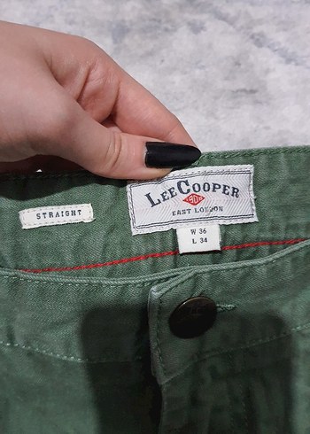 Lee Cooper Yeşil Erkek Kot Pantolon - Görsel 3