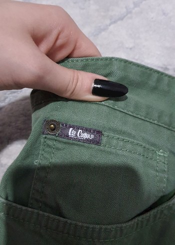 Lee Cooper Yeşil Erkek Kot Pantolon - Görsel 4