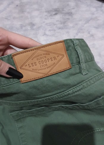 Lee Cooper Yeşil Erkek Kot Pantolon - Görsel 5