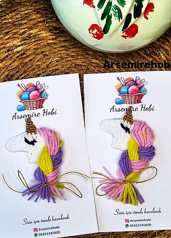 Tasarımcı Handmade toka