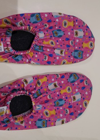 Kız Çocukları İçin Renkli Pop Kültür Terlik - Görsel 4