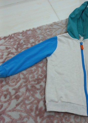 Renkli Kapüşonlu Erkek Çocuk Sweatshirt - Görsel 3