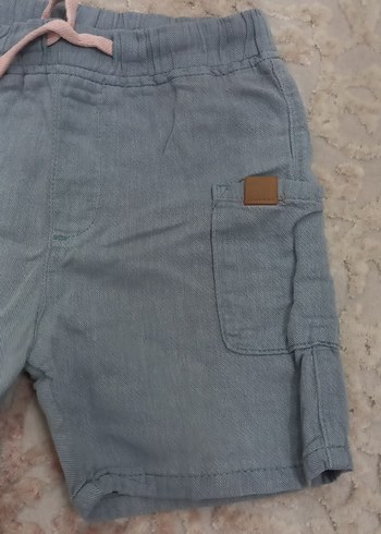 Gri Erkek Çocuk Denim Şort - Görsel 3