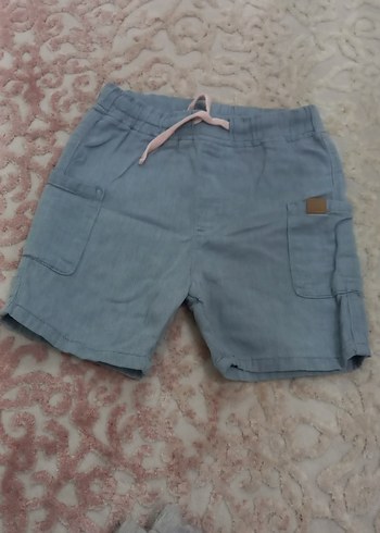 Gri Erkek Çocuk Denim Şort - Görsel 2