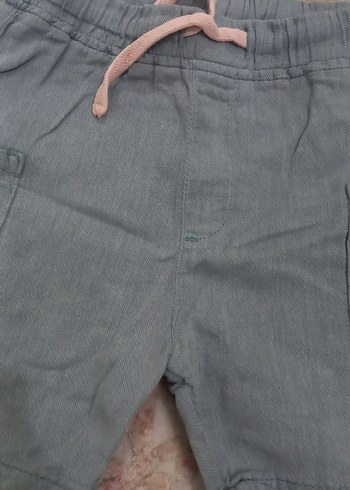 Gri Erkek Çocuk Denim Şort - Görsel 5