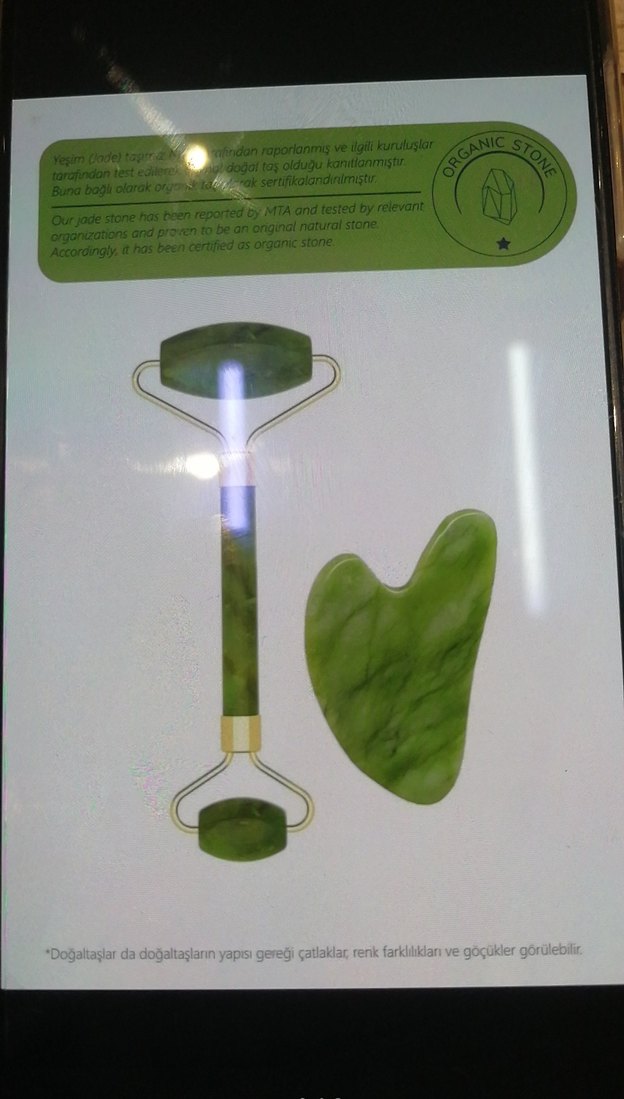 Yüz Masaj Taşı - Kan Dolaşımını Hızlandırır - Görsel 4