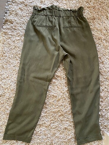 Haki Yeşil Mango Havuç Pantolon