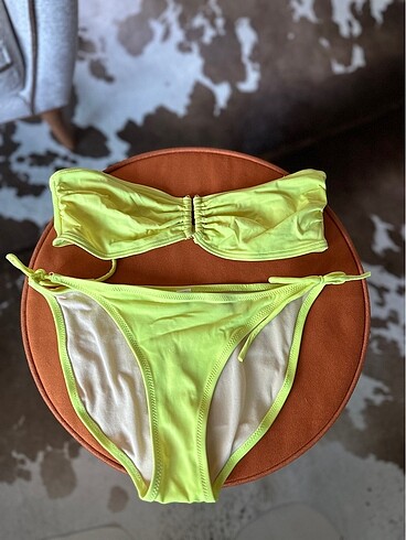 Neon bikini takımı