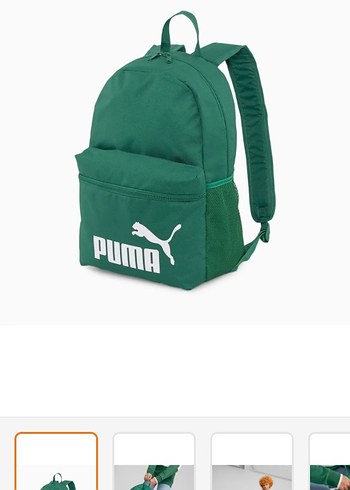Yeşil Puma Sırt Çantası