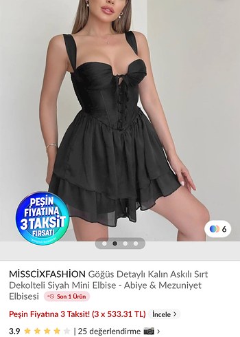 Göğüs detaylı askılı mini elbise