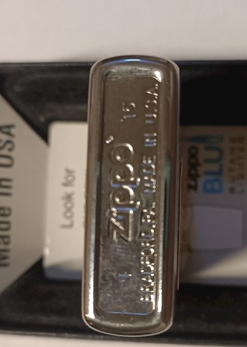 Zippo fırçalı krom - Görsel 2