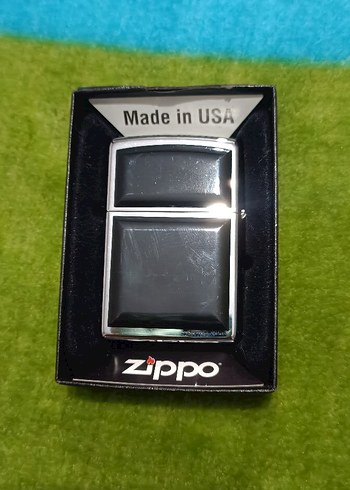 Zippo kemik plaka siyah - Görsel 2