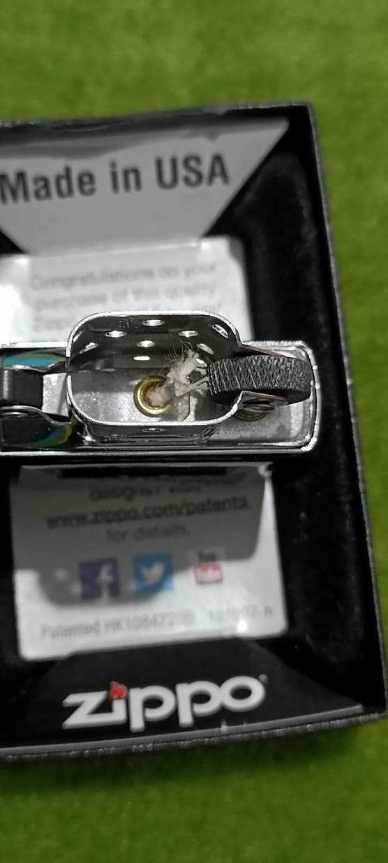 Zippo kemik plaka siyah - Görsel 4