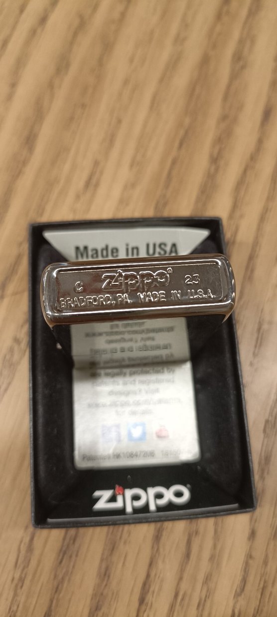 Zippo Black ice kasa - Görsel 3