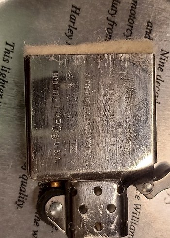 Zippo Harley Davidson 90. yıl - Görsel 5