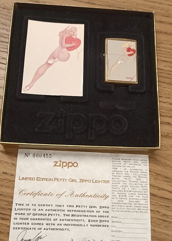 Zippo petty girl - Görsel 2