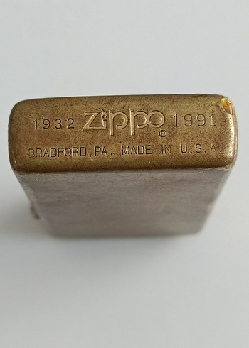 zippo slim 1991 üretimi - Görsel 4