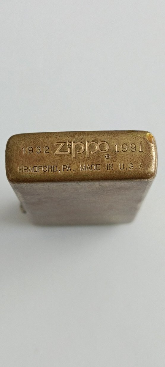 zippo slim 1991 üretimi - Görsel 4
