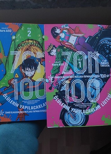 ZOM 100 manga 1 ve 2. Cilt