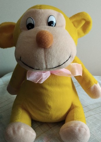Sarı Peluş Maymun Oyuncak sıfır