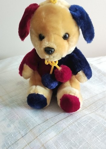 Beden Renkli Kadife Peluş Oyuncak Köpek sıfır