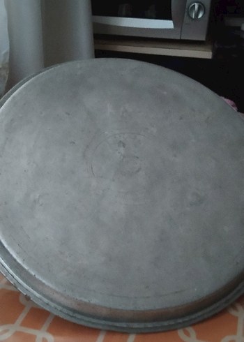 nakışlı alüminyum büyük 55 senelik kırık ezik yok hafif kararma - Görsel 6