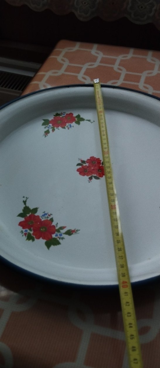 Çiçek Desen tepsi resimler inceleyin sonra iade kabul etmiyorum - Görsel 4