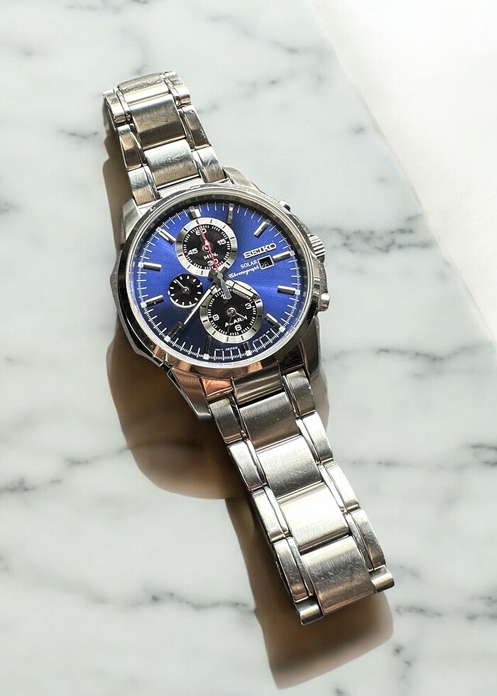 Seiko Solar Chronograph - SSC085 - Görsel 3