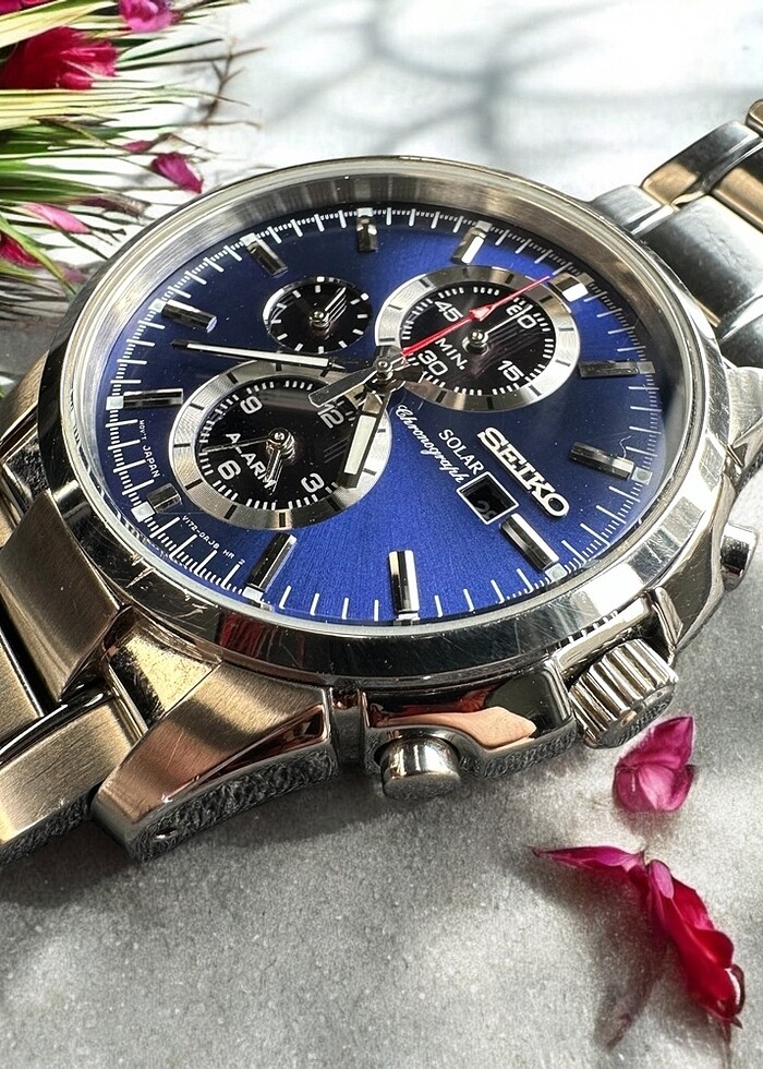 Seiko Solar Chronograph - SSC085 - Görsel 4