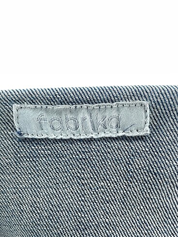 xs Beden mavi Renk Fabrika Kot Ceket %70 İndirimli.