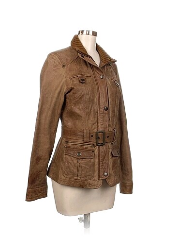 Stradivarius Stradivarius Deri Ceket %70 İndirimli.