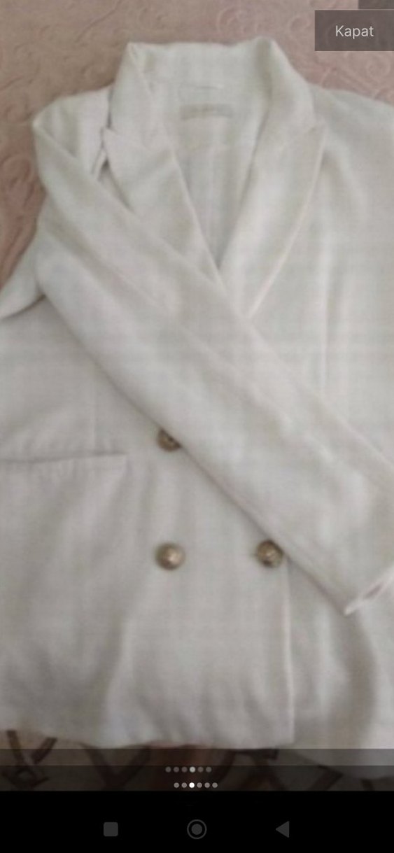 beyaz blazer - Görsel 3