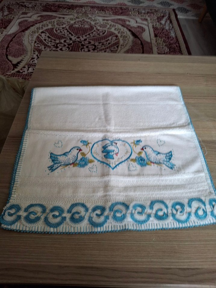 çeyizlik havlu el emeği 5 Avlu 1500 - Görsel 2