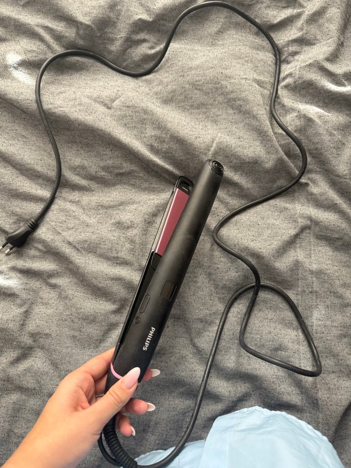 Philips Siyah Gri Saç Düzleştirici - Görsel 3