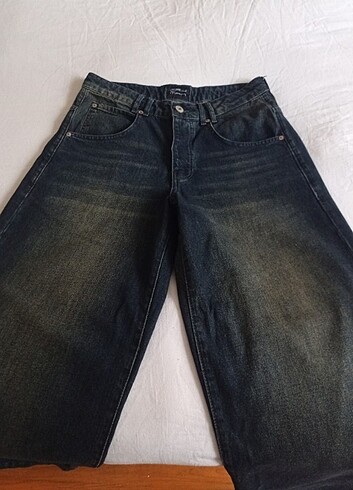 Taşlamali Baggy Pantolon 