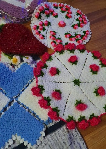 Renkli Örgü lifi - Görsel 2