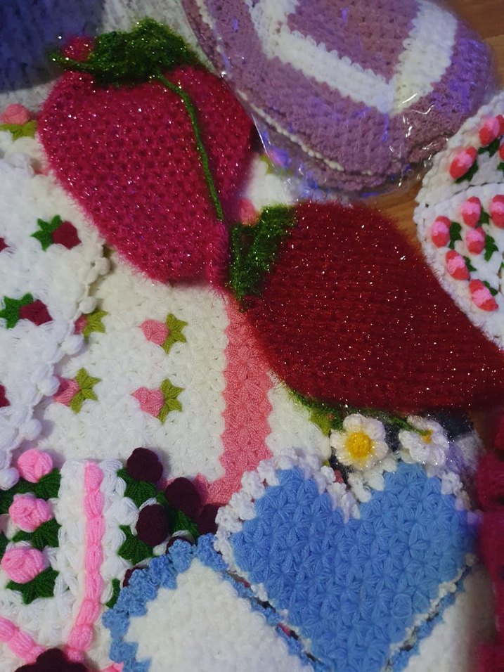 Renkli Örgü lifi - Görsel 4