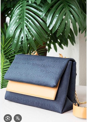 Zincir Detaylı Kahverengi Deri Kadın Çanta - Görsel 4