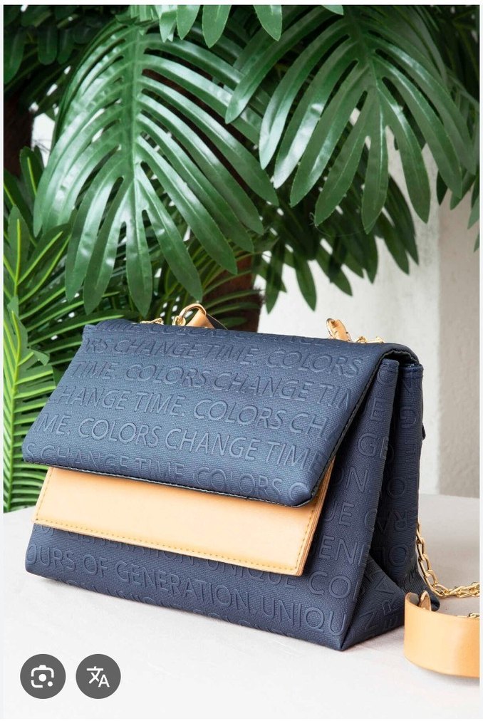 Zincir Detaylı Kahverengi Deri Kadın Çanta - Görsel 4