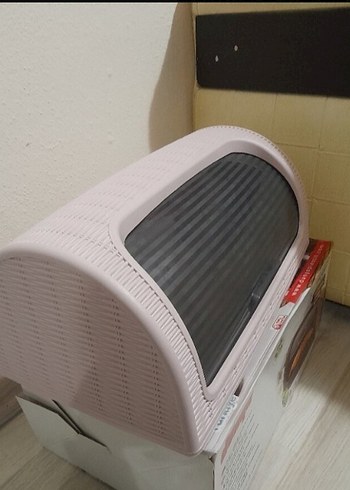 Pembe ve Gri ekmeklik Bluetooth Hoparlör - Görsel 2